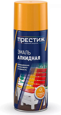 Эмаль аэрозольная Престиж, алкидная, морская волна, 520 мл купить в СОМ