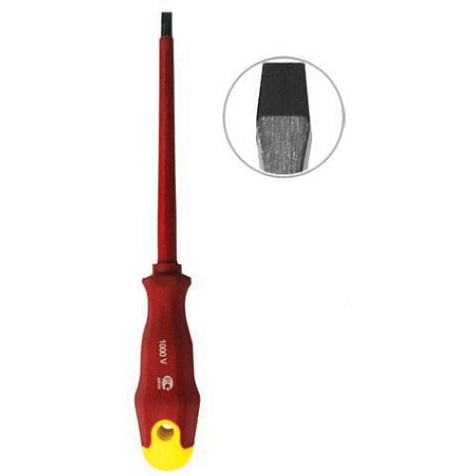 Отвертка диэлектрическая BIBER, SL 5.5х125 мм, 1000V купить в СОМ