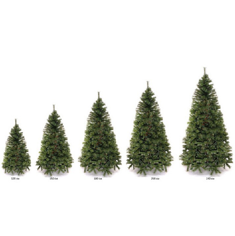 Елка искусственная Императорская 2,1м 1042 ветки купить в СОМ