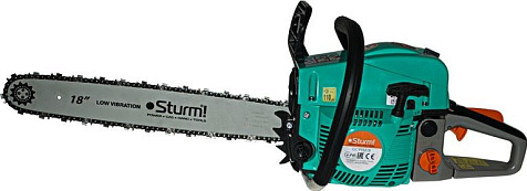 Бензопила цепная STURM GC99522B, 2900 Вт, шина 45 см купить в СОМ