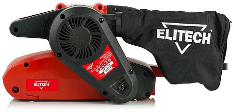 Машина шлифовальная ленточная Elitech МШЛ 900Э, пылесборник купить в СОМ