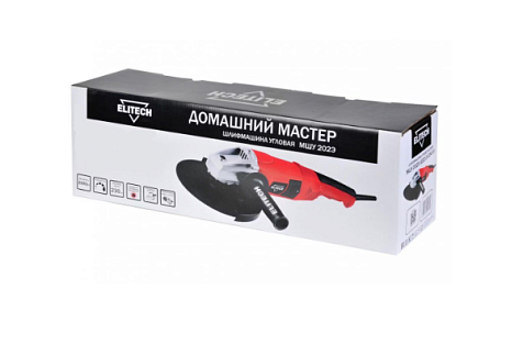 Машина углошлифовальная Elitech МШУ 101Э, 125мм, 1000Вт купить в СОМ