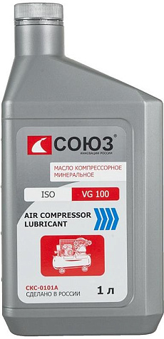 Масло для компрессора СОЮЗ СКС-0101А, минеральное, 1.0л купить в СОМ